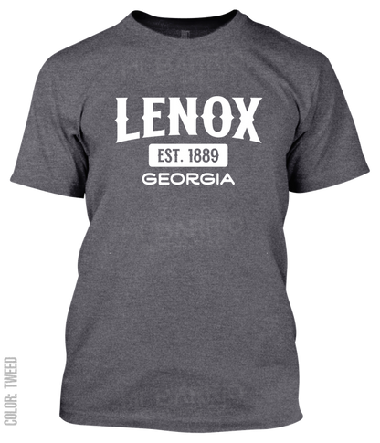 Lenox, Georgia Athletic T-Shirt