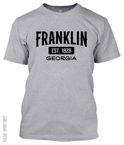 Franklin, Georgia Athletic T-Shirt