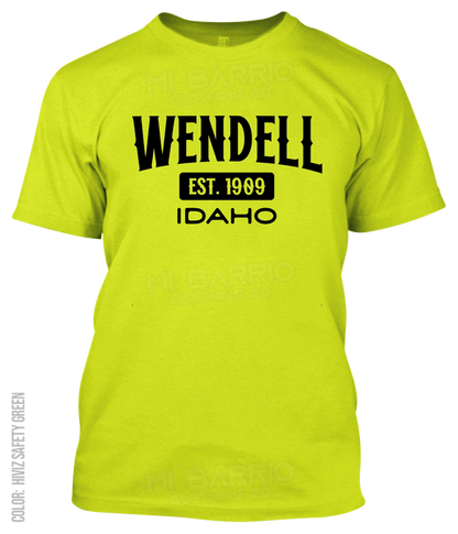 Wendell, Idaho Athletic T-Shirt