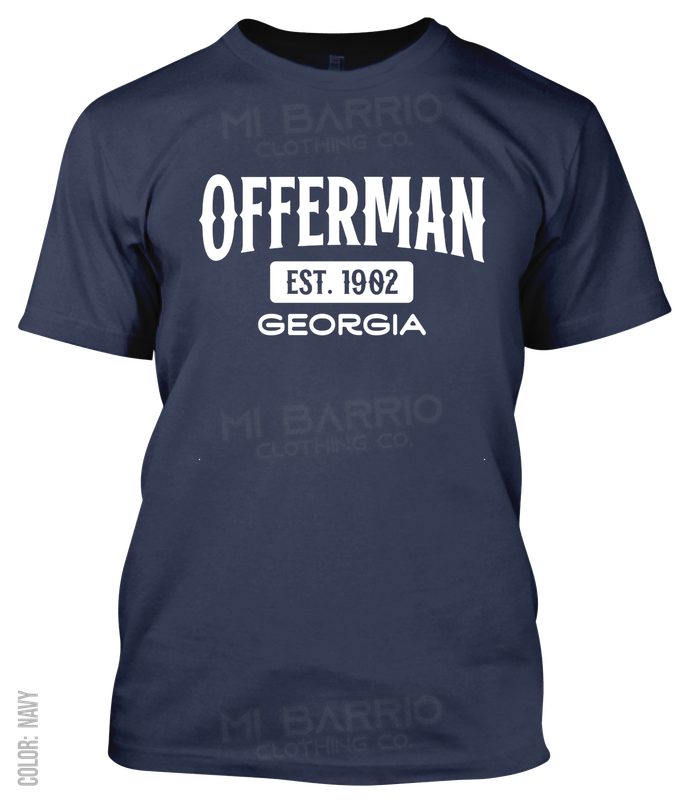 Offerman, Georgia Athletic T-Shirt