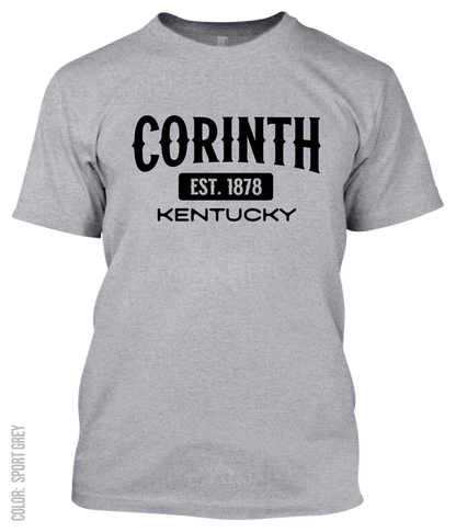 Corinth, Kentucky Athletic T-Shirt