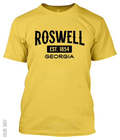 Roswell, Georgia Athletic T-Shirt