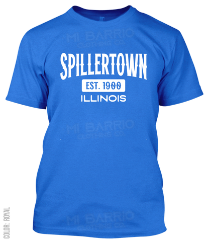 Spillertown, Illinois Athletic T-Shirt