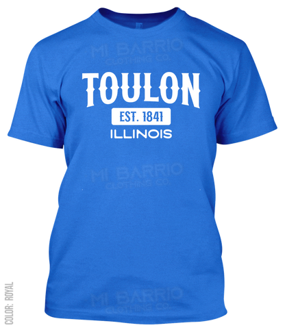 Toulon, Illinois Athletic T-Shirt
