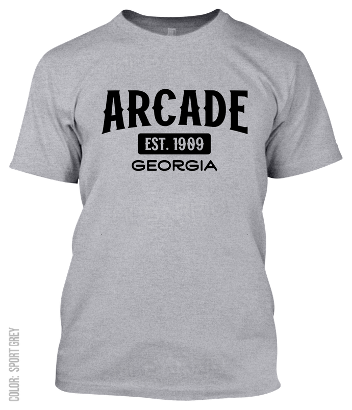 Arcade, Georgia Athletic T-Shirt