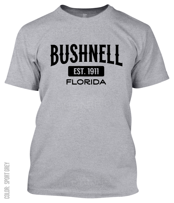 Bushnell, Florida Athletic T-Shirt