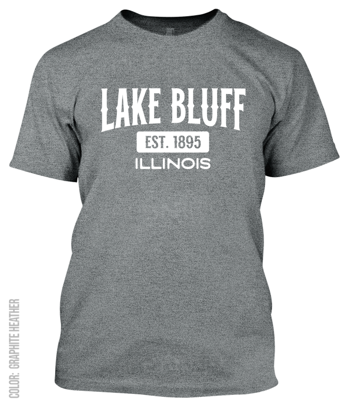 Lake Bluff, Illinois Athletic T-Shirt