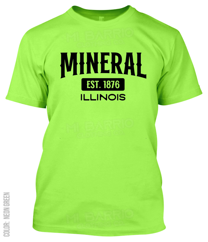 Mineral, Illinois Athletic T-Shirt