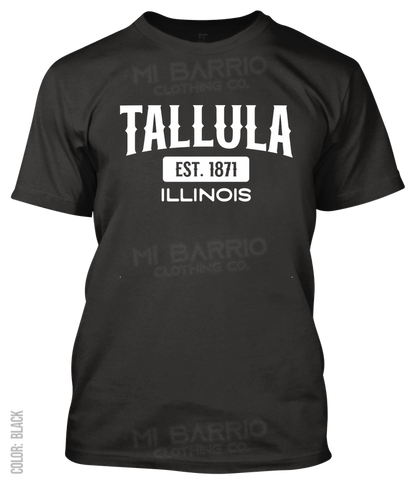 Tallula, Illinois Athletic T-Shirt