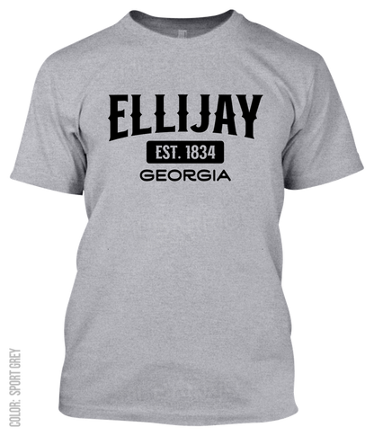 Ellijay, Georgia Athletic T-Shirt