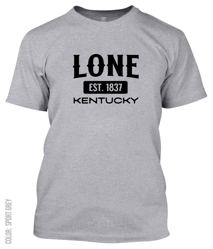 Lone, Kentucky Athletic T-Shirt