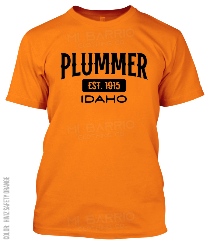 Plummer, Idaho Athletic T-Shirt