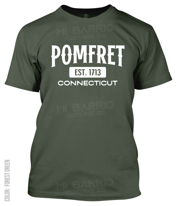 Pomfret, Connecticut Athletic T-Shirt