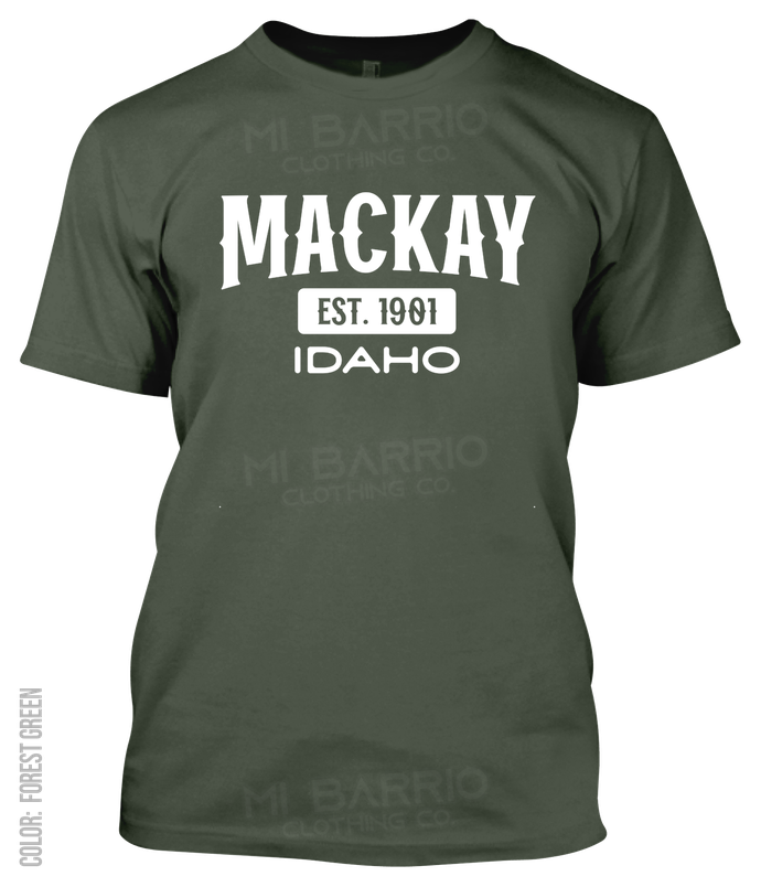 Mackay, Idaho Athletic T-Shirt