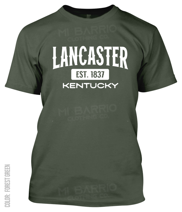 Lancaster, Kentucky Athletic T-Shirt