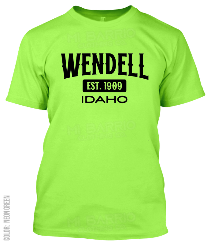 Wendell, Idaho Athletic T-Shirt