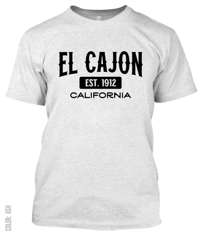 El Cajon, California Athletic T-Shirt