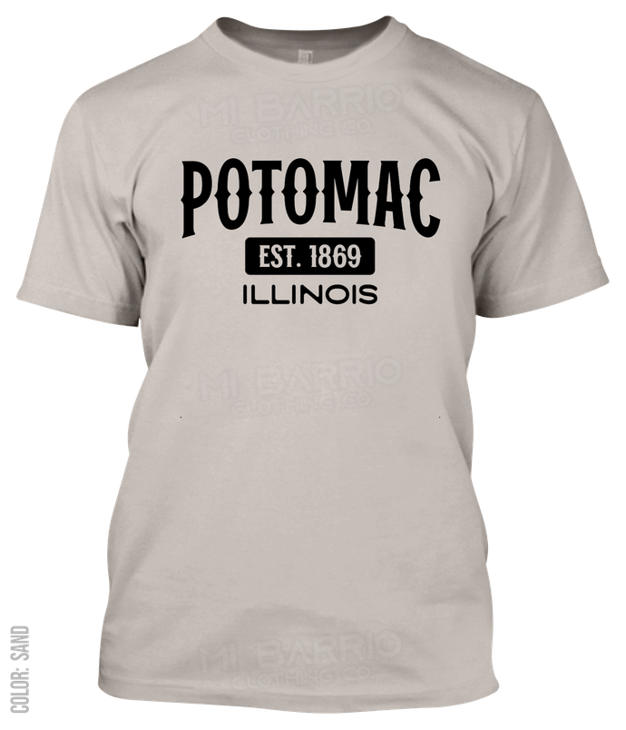 Potomac, Illinois Athletic T-Shirt