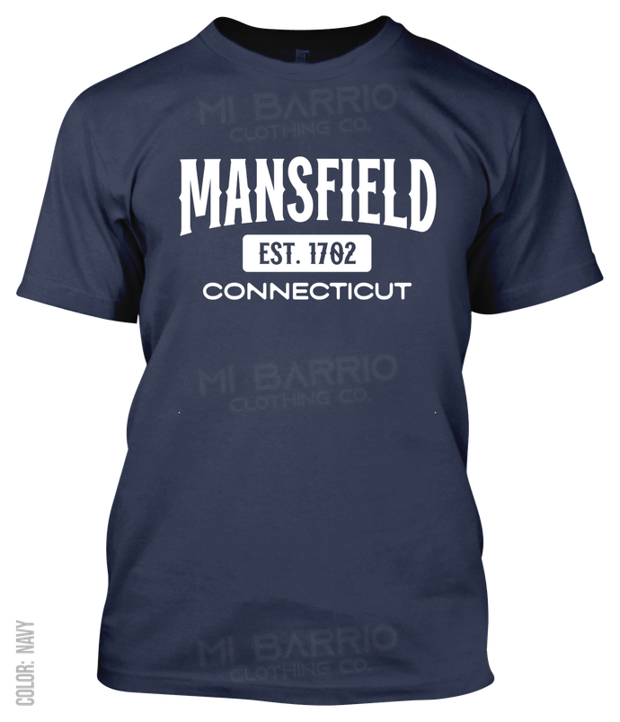 Mansfield, Connecticut Athletic T-Shirt