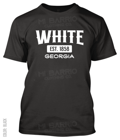 White, Georgia Athletic T-Shirt