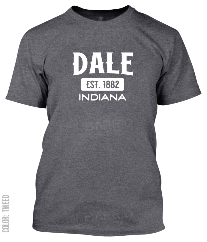 Dale, Indiana Athletic T-Shirt