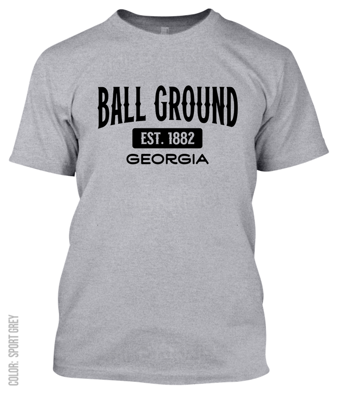 Ball Ground, Georgia Athletic T-Shirt