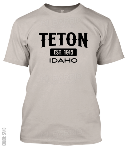 Teton, Idaho Athletic T-Shirt