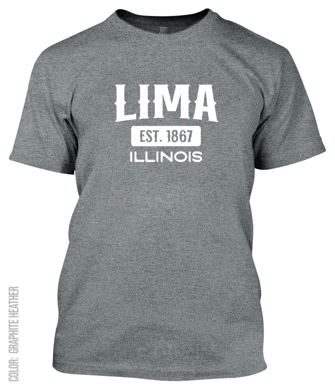 Lima, Illinois Athletic T-Shirt