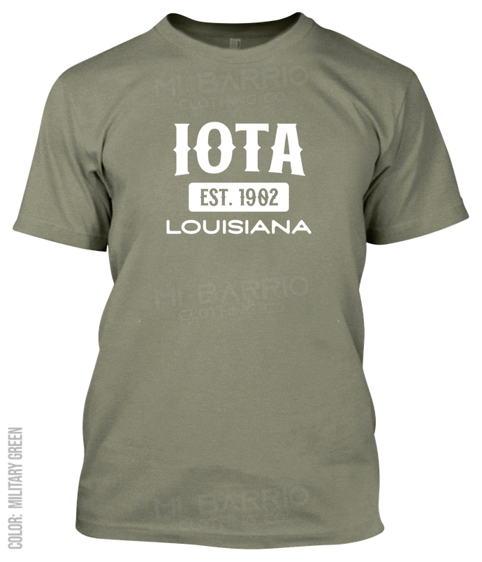 Iota, Louisiana Athletic T-Shirt