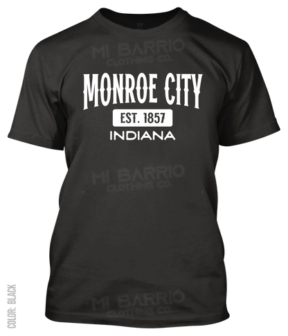 Monroe City, Indiana Athletic T-Shirt
