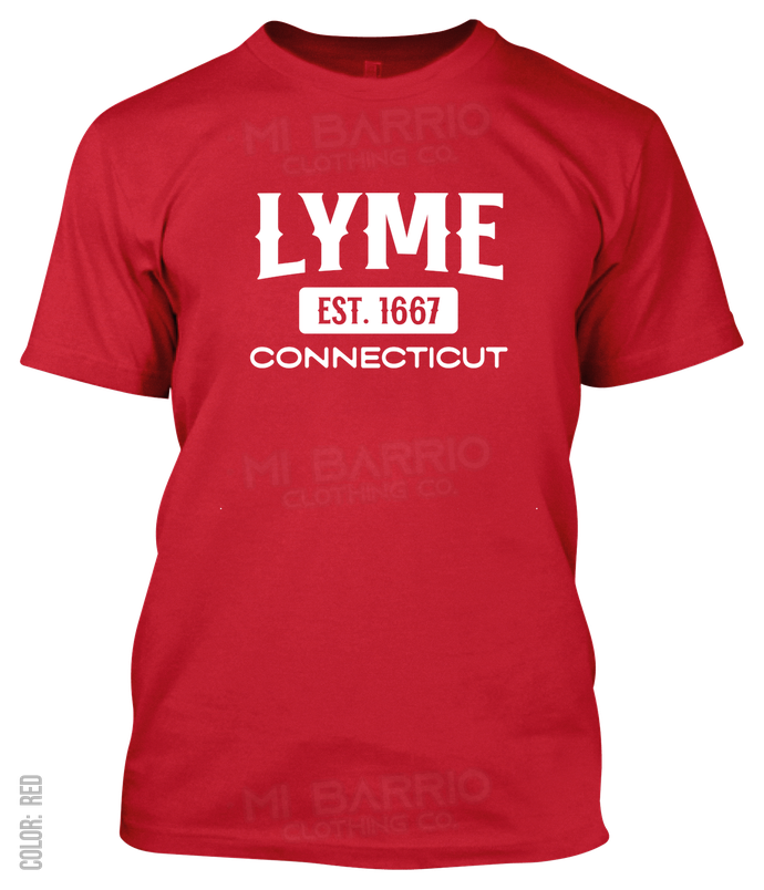 Lyme, Connecticut Athletic T-Shirt