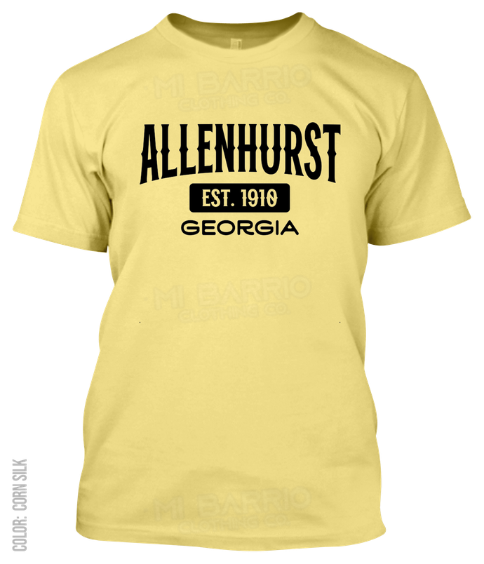 Allenhurst, Georgia Athletic T-Shirt