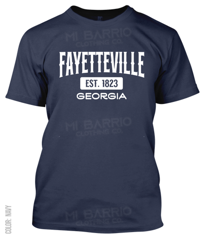 Fayetteville, Georgia Athletic T-Shirt