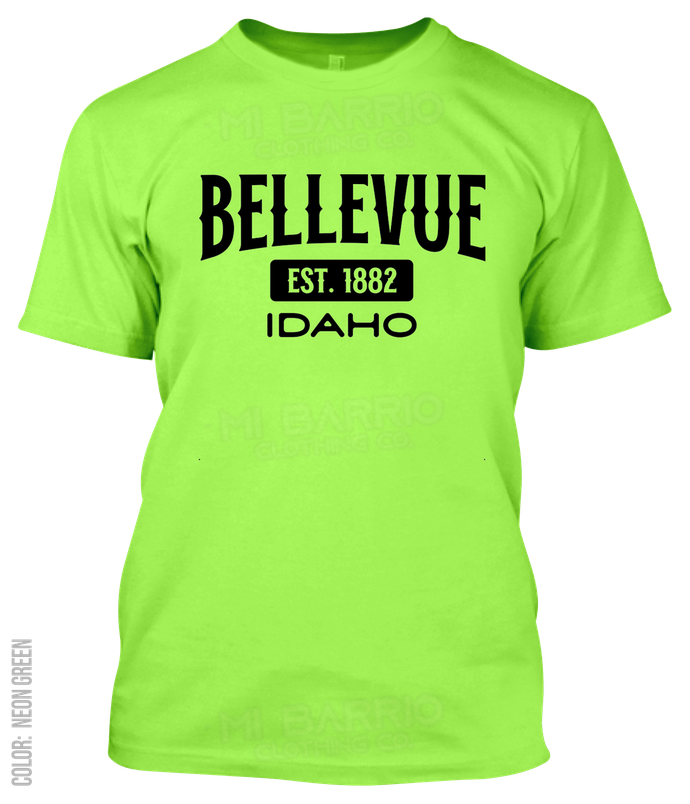 Bellevue, Idaho Athletic T-Shirt