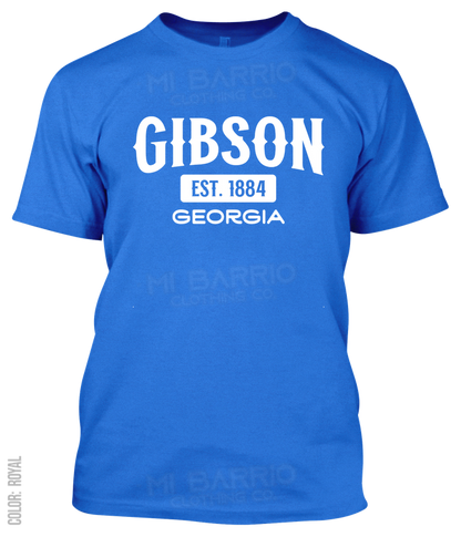 Gibson, Georgia Athletic T-Shirt