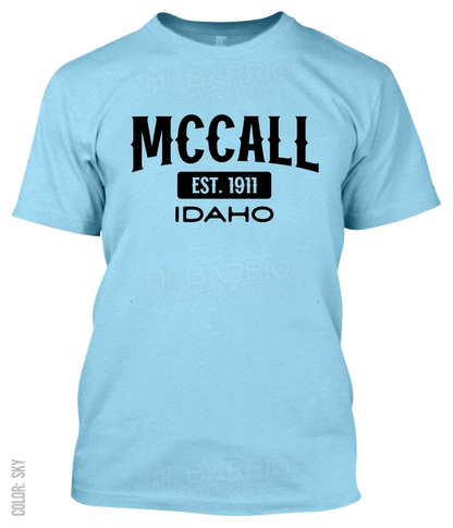 Mccall, Idaho Athletic T-Shirt