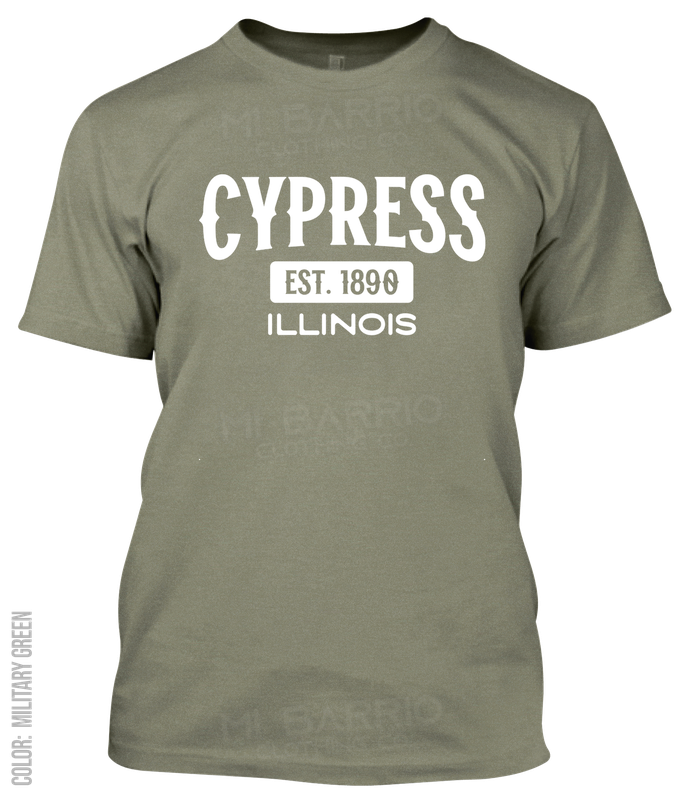 Cypress, Illinois Athletic T-Shirt