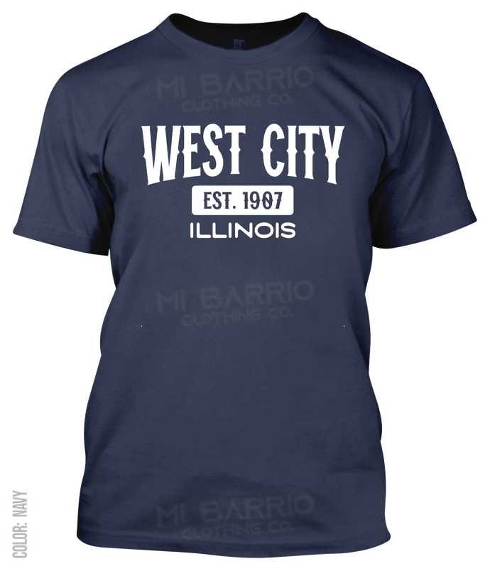West City, Illinois Athletic T-Shirt
