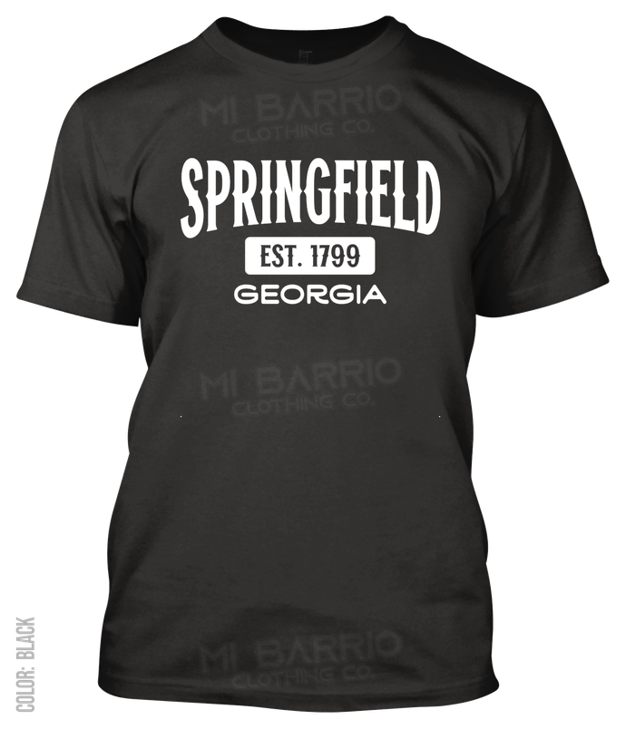 Springfield, Georgia Athletic T-Shirt