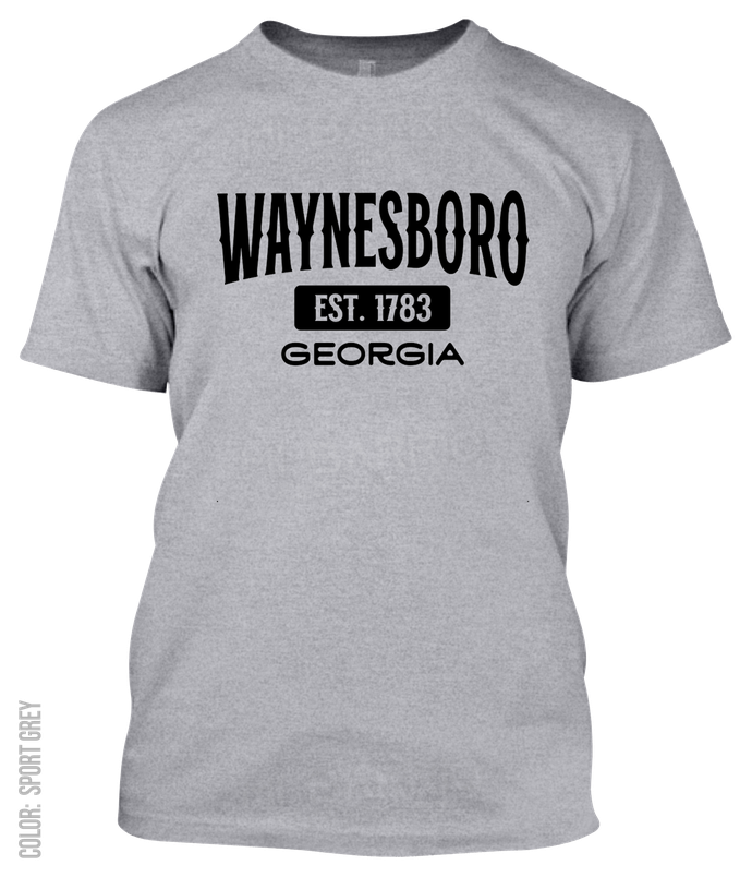 Waynesboro, Georgia Athletic T-Shirt