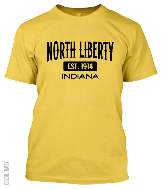 North Liberty, Indiana Athletic T-Shirt