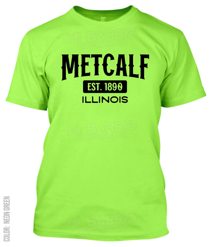 Metcalf, Illinois Athletic T-Shirt