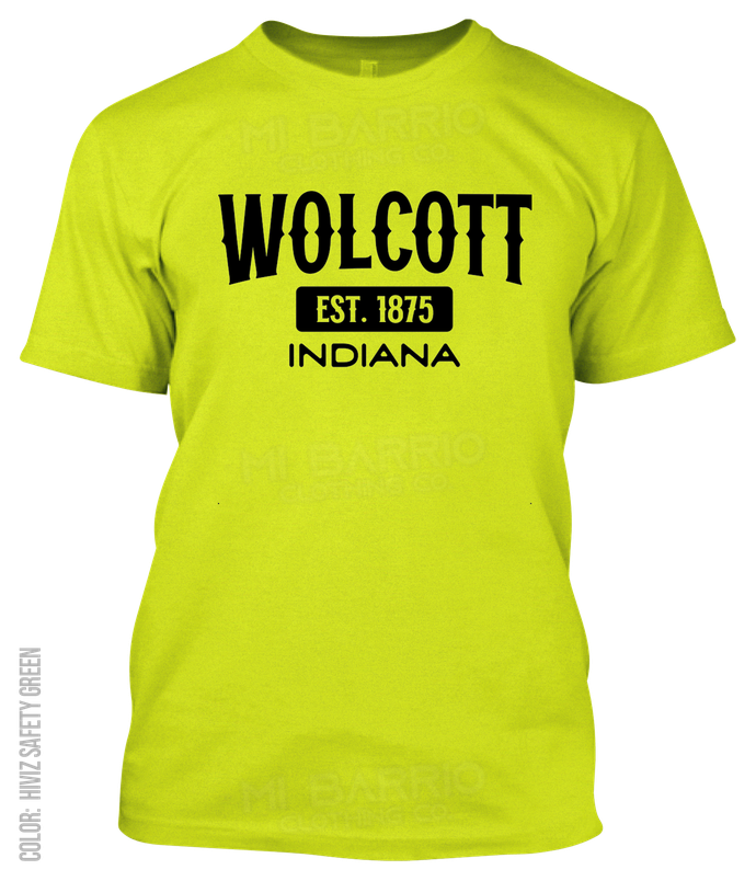 Wolcott, Indiana Athletic T-Shirt