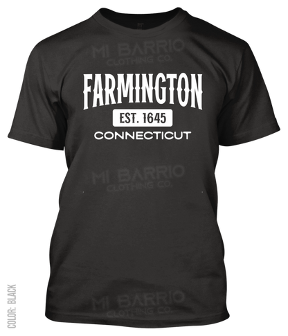 Farmington, Connecticut Athletic T-Shirt