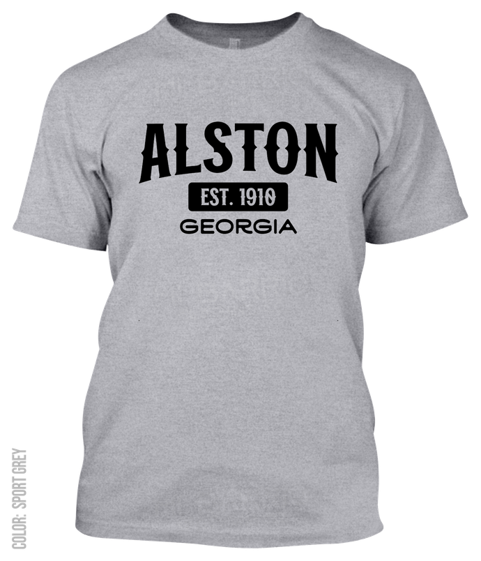 Alston, Georgia Athletic T-Shirt
