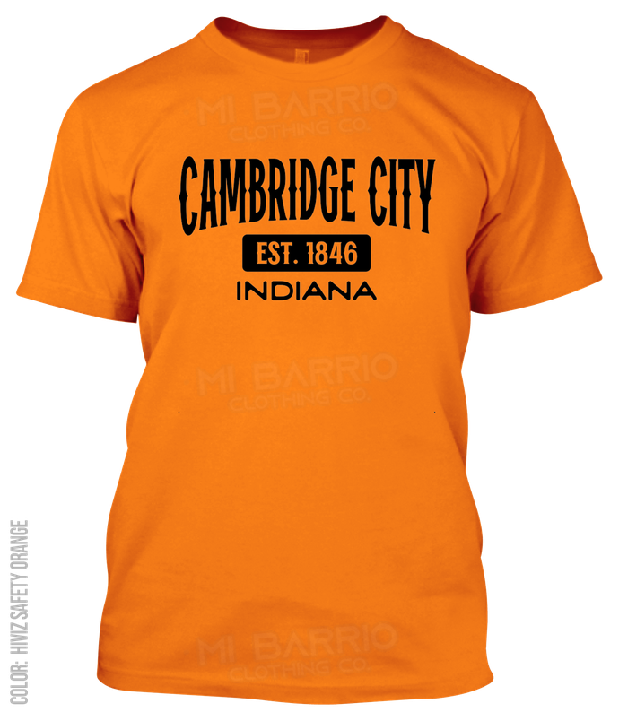 Cambridge City, Indiana Athletic T-Shirt
