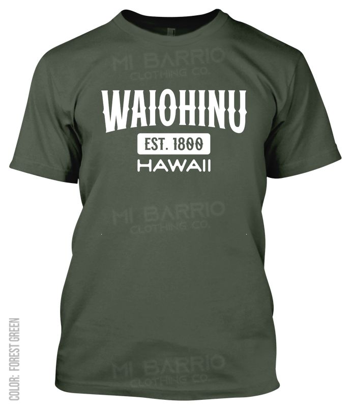 Waiohinu, Hawaii Athletic T-Shirt