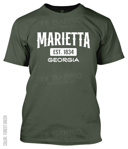 Marietta, Georgia Athletic T-Shirt