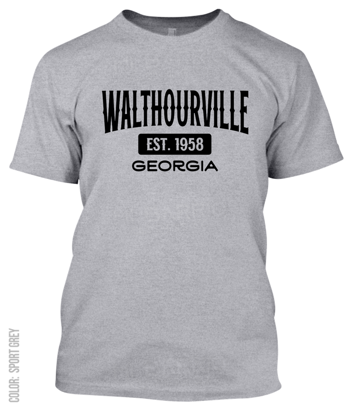 Walthourville, Georgia Athletic T-Shirt