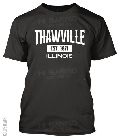 Thawville, Illinois Athletic T-Shirt